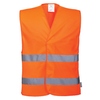 Hi-Vis Two Band Vest, C474, Oranje, Maat L/XL
